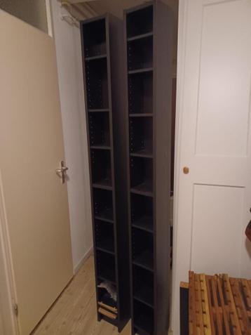 2 zwarte CD kastjes - Vanavond gratis ophalen in Utrecht!