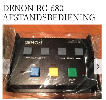 Gezocht: Denon RC680