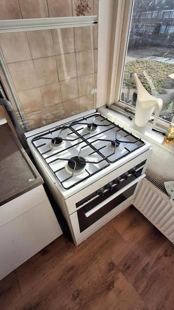 Gasfornuis met elektrische oven - Gebruikt