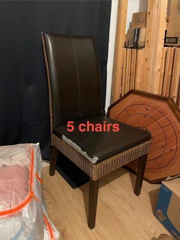 Five free chairs