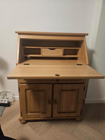 Secretaire licht eikenhout