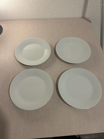 Small White Ceramic Kitchen Plates