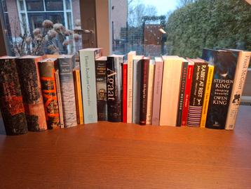 Boeken, Romans fictie en non fictie. Voornamelijk literatuur