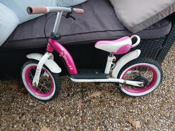 Roze Loopfiets - Perfect voor Beginnende Fietsers!