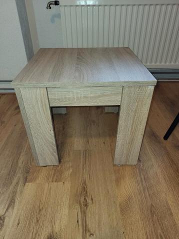 Bijzettafel 50x50 Hoogte 42