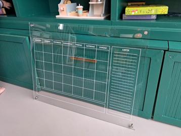 Plexiglas maandplanner 60 x 80 cm