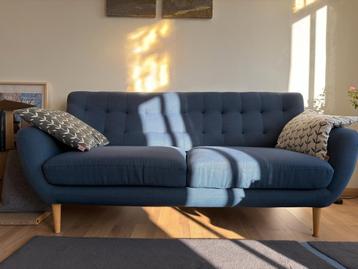 Blauwe Sofa - 83x178 cm - Goed staat