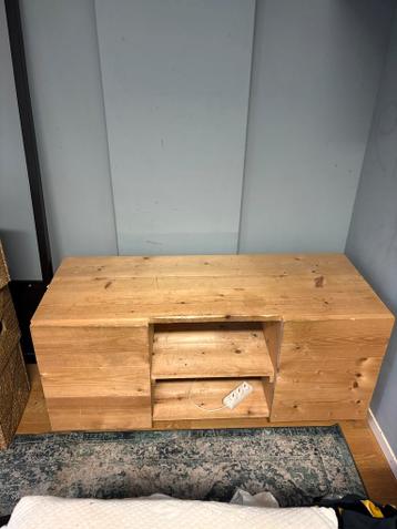 Houten TV Meubel met Opbergruimte