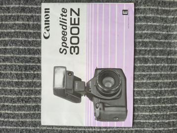CANON Speedlite 300EZ Manual