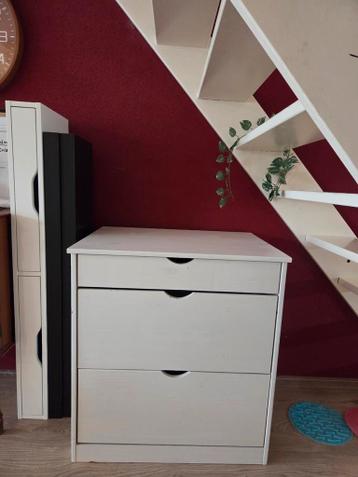 Wit ladekastje - whitewash afwerking