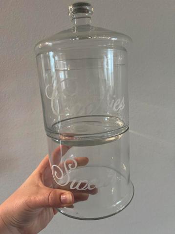 Glazen Voorraadpotten Set - Sweets & Cookies