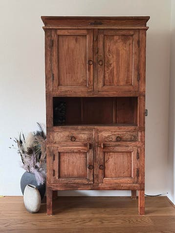 Gratis ophalen: Massief Teakhouten Buffetkast