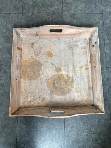 Groot houten dienblad GRATIS