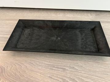 Gratis grijs rechthoekig dienblad