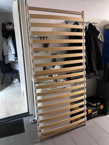 Twee lattenbodems 90x200