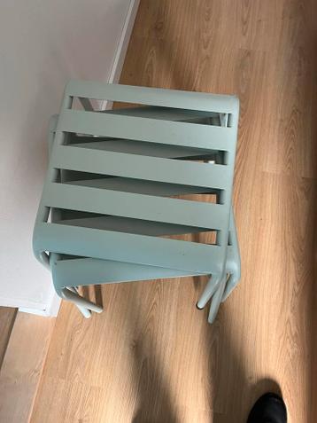 3 metalen krukjes van Kwantum