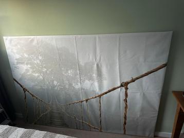 Ikea Schilderij Brug in de Mist