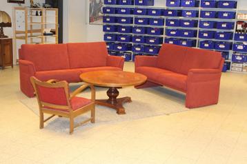 Gratis -  Complete Zithoek (2 Banken, Salontafel & Stoel)