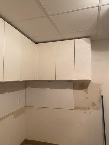 Witte keukenkastjes Ikea gratis!