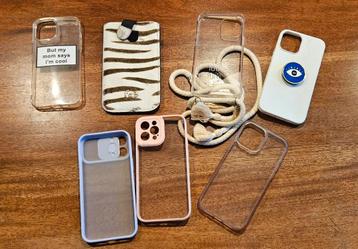 Gratis 7 telefoonhoesjes iPhone 12 pro max