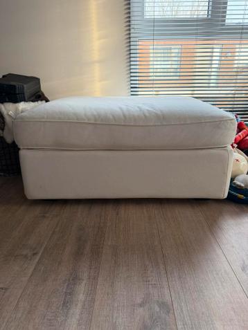 Gratis witte ikea poef
