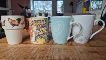 Gratis verschillende mokken - gebruikt