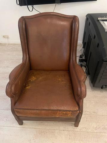 Leren fauteuil