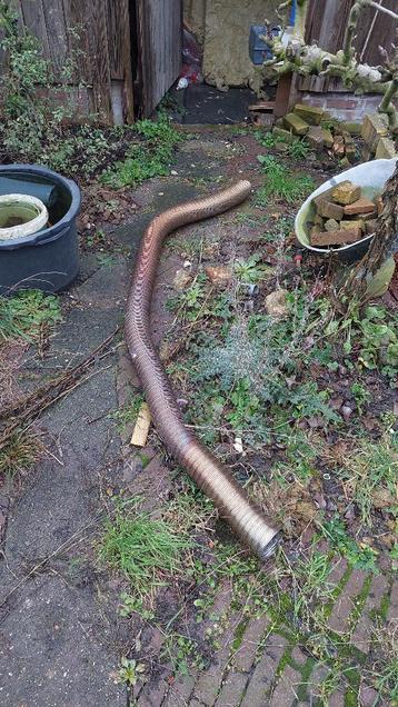 schoorsteen flexibel rvs 10cm