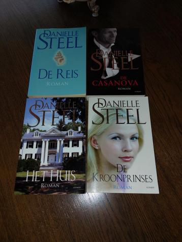 4x Daniëlle Steel Romans
