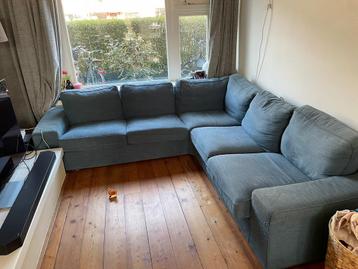 Ikea 5 persoonsbank blauw GRATIS