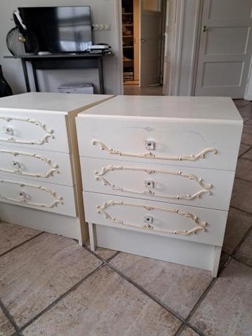 Vintage Nachtkastjes - Set van 2