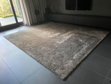 Vloerkleed 372x300cm - Taupe bruin GRATIS
