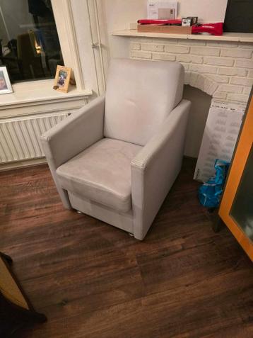 Leren stoel/fauteuil