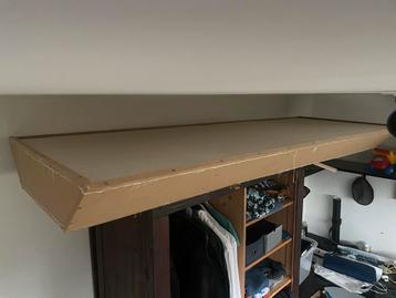 Bass trap 234x85cm groot akoestisch paneel voor in de hoek