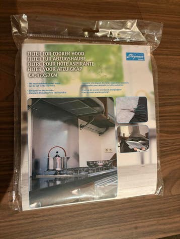 Afzuigkap Filter 47x57cm - Nieuw