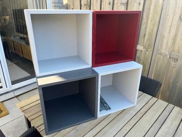 4x Ikea Eket Kastjes - Delft