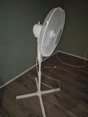 Gratis statiefventilator - Werkt goed!