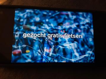 Gevraagd Gratis fietsen.