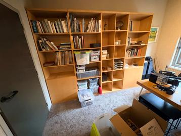 Grote boekenkast - 4 kasten, zelf demonteren