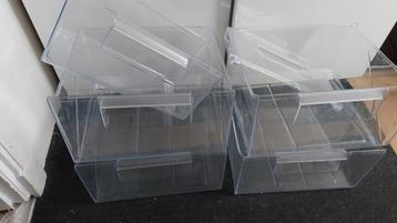 Ikea Frysia lades+planken - alleen onderdelen niet vriezer!