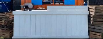 Steigerhouten counter- bar GRATIS