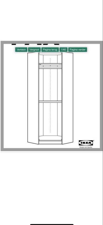 Ikea Hoekkast - Ruime Opbergkast