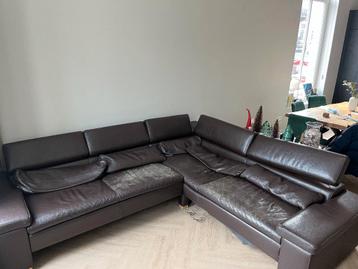 FREE/ GRATIS Brown Designer Leather Couch
