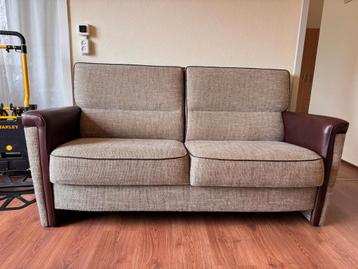 Mooie 2-zits bank incl. kussens - 174x51x92 cm