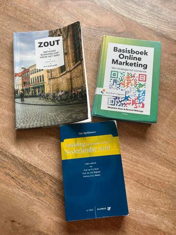 Studieboeken MBO, HBO, Recht