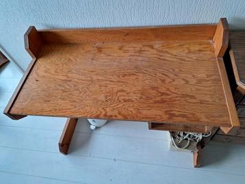 Gratis! Massief houten bureau