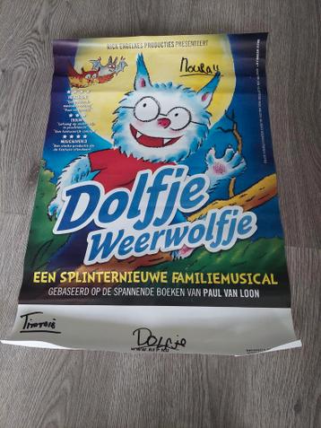gesigneerde poster DOLFJE WEERWOLF