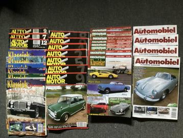 Diverse tijdschriften klassieke auto’s