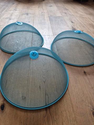 3 Afdekkers voor fruit/taart - Gratis af te halen