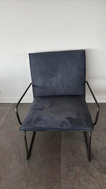 Fauteuil blauw